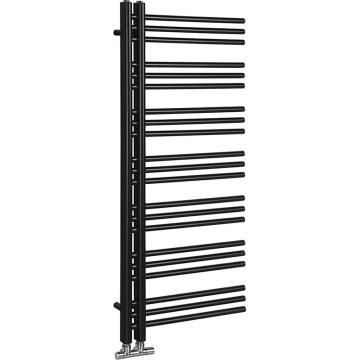 Sapho - Radiateur de salle de bains DORLION 400W 50x120x50 cm noir mat