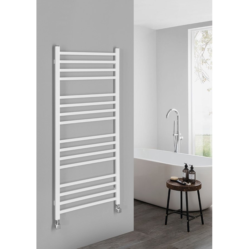 Sapho - Radiateur de salle de bains METRO 120 x 50 cm blanc
