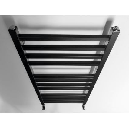 Sapho - Radiateur de salle de bains METRO 89x45 cm noir mat