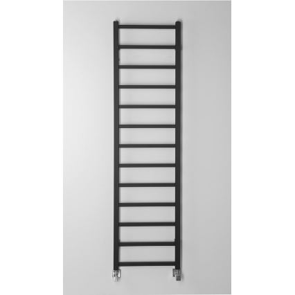Sapho - Radiateur de salle de bains METRO DOS 150x40 cm noir mat