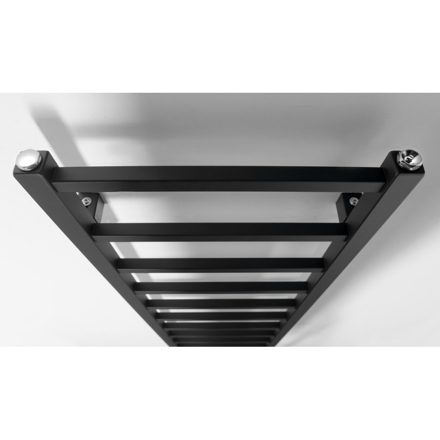 Sapho - Radiateur de salle de bains METRO DOS 150x40 cm noir mat