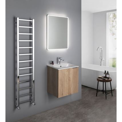 Sapho - Radiateur de salle de bains METRO LIGHT 150 x 30 cm, chrome brillant