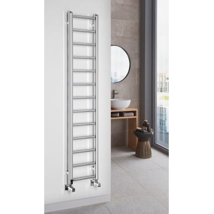 Sapho - Radiateur de salle de bains METRO LIGHT 150 x 30 cm, chrome brillant