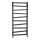 Sapho - Radiateur de salle de bains ZIG 110x50 cm anthracite