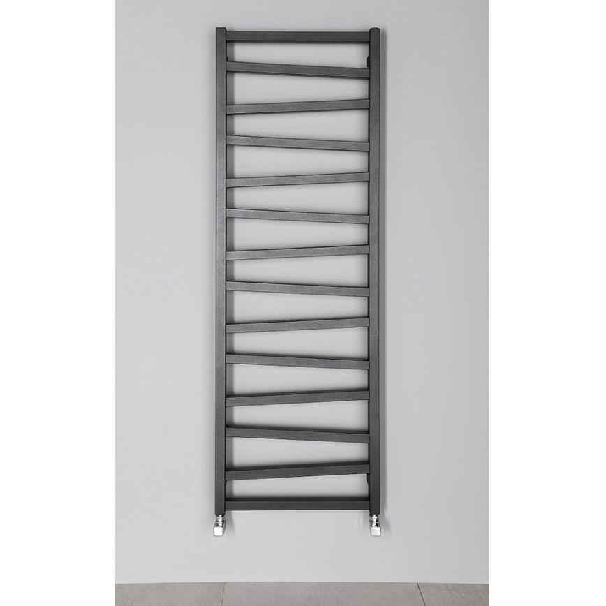 Sapho - Radiateur de salle de bains ZIG 582W/230V 50x157 cm anthracite