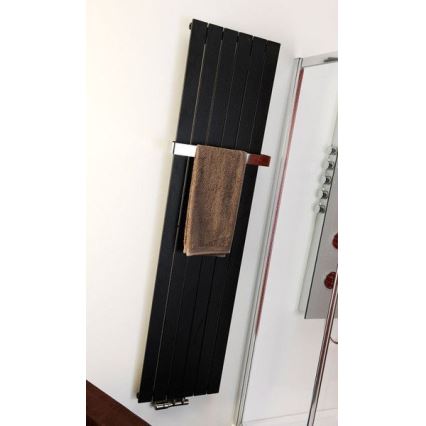 Sapho - Radiateur sèche-serviettes COLONNA 910W/230V 45x180 cm noir