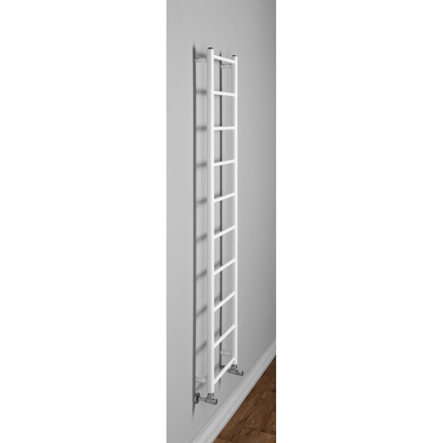 Sapho - Radiateur sèche-serviettes DINA 168 x 35 cm, blanc