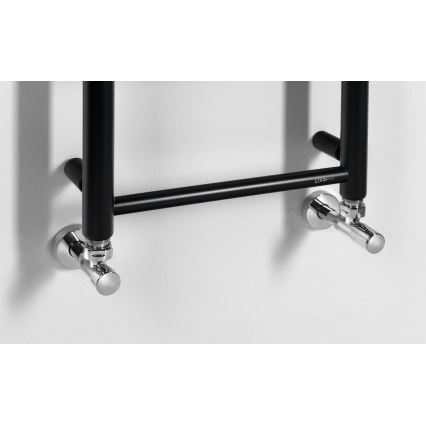 Sapho - Radiateur sèche-serviettes DINA 334W 35x168 cm noir mat