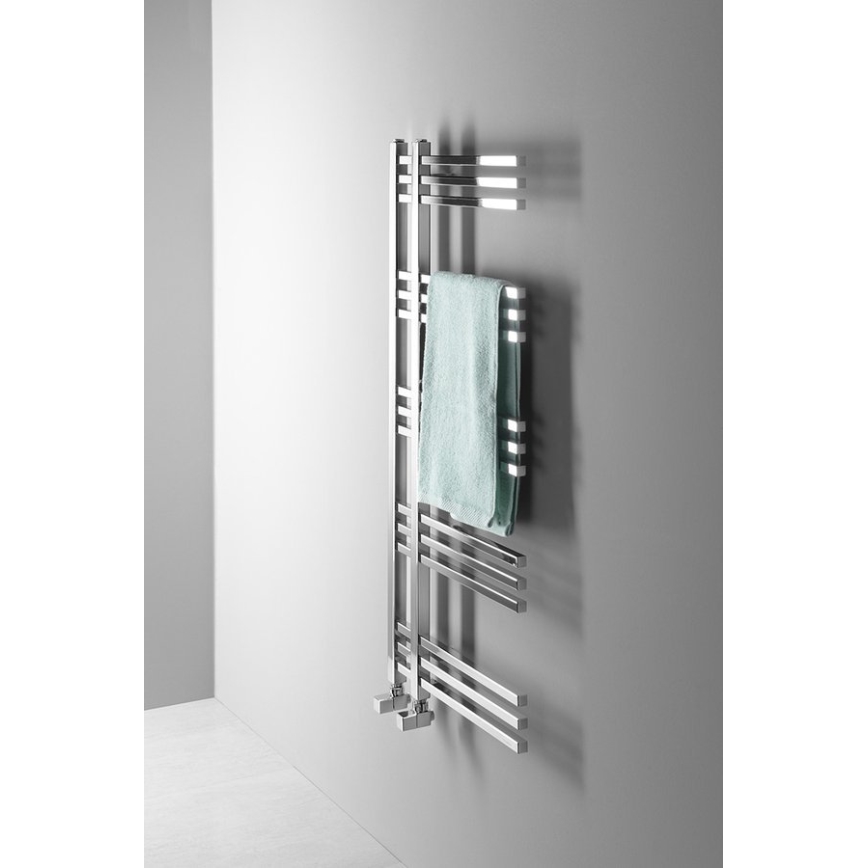 Sapho - Radiateur sèche-serviettes MAGDALENA 408W/230V 50x120 cm chrome brillant