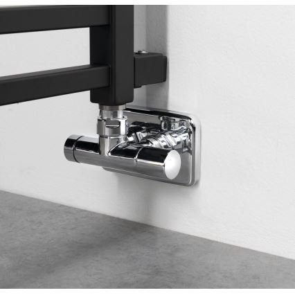 Sapho - Radiateur sèche-serviettes METRO SPACE 525W/230V 55x143 cm noir mat