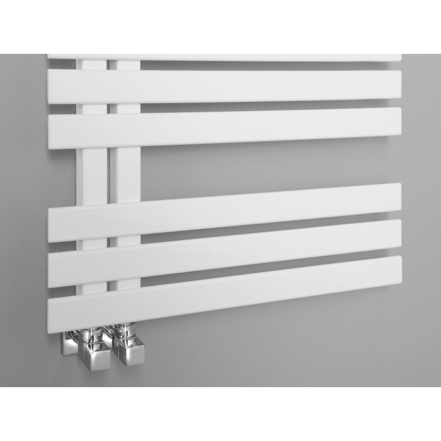 Sapho - Radiateur sèche-serviettes SILVANA 150 x 60 cm blanc
