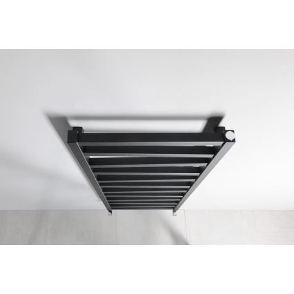 Sapho - Radiateur sèche-serviettes ZIG 490W/230V 50x133 cm anthracite