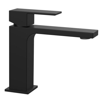 Sapho - Robinet de lavabo CUBEMIX 15,3 cm mat noir