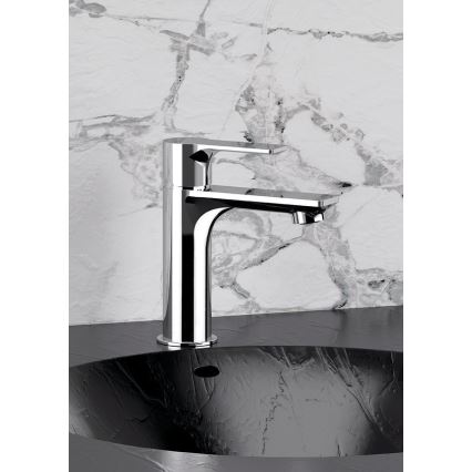 Sapho - Robinet de lavabo PAX 16,5 cm chrome brillant