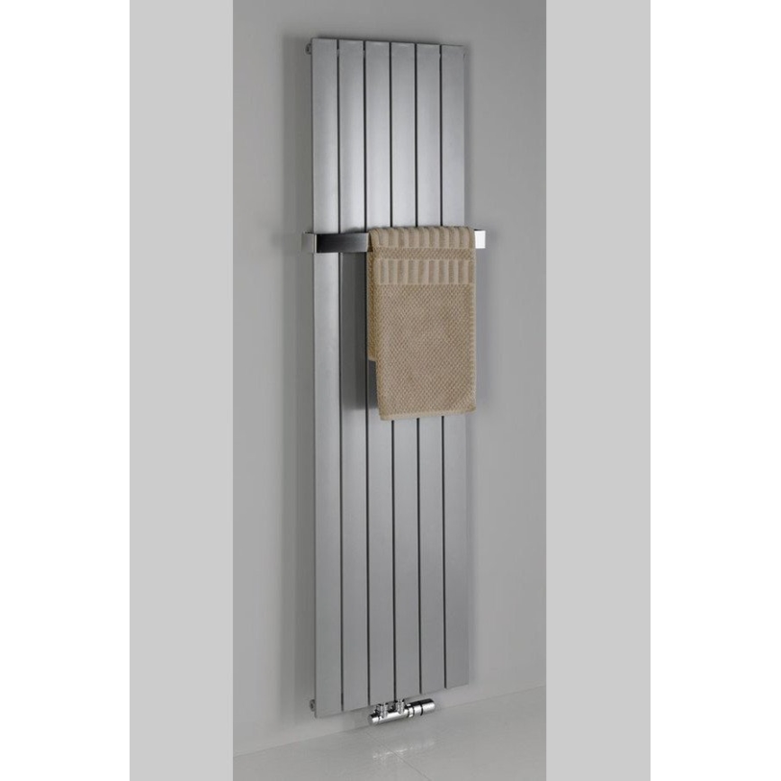 Sapho - Sèche-serviettes COLONNA 614W/230V 29x180 cm argenté