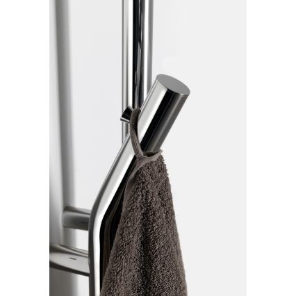 Sapho - Sèche-serviettes électrique avec minuterie DUOPASSO 45W 170x12 cm chrome brillant