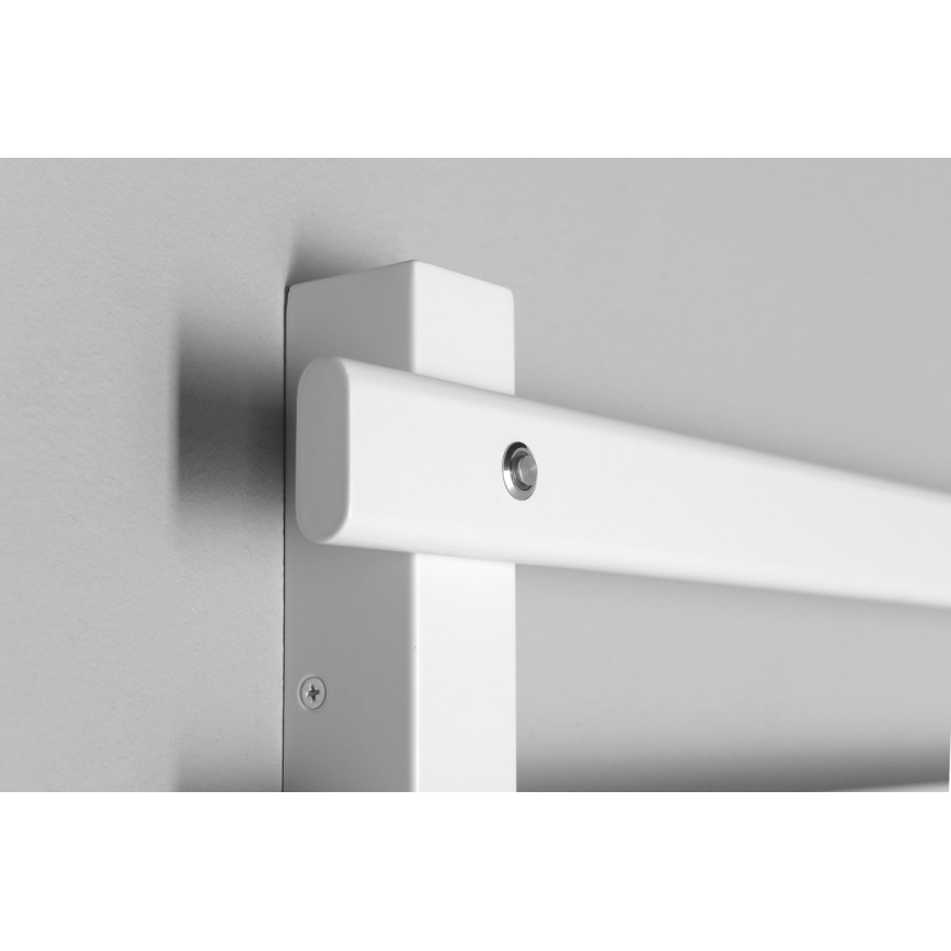 Sapho - Sèche-serviettes électrique ELCOR 128 W 92 x 48 cm blanc mat
