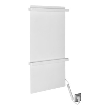 Sapho - Sèche-serviettes électrique ELMIS 120W 80x40 cm blanc mat