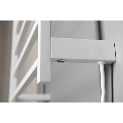 Sapho - Sèche-serviettes électrique ELZOR 60 W/230 V 47 x 50 cm blanc mat