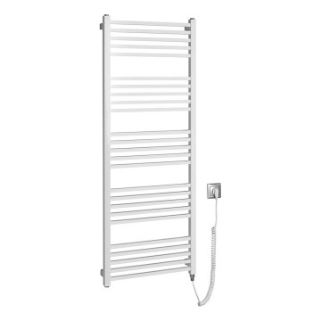 Sapho - Sèche-serviettes électrique METRO-E 500 W/230 V 50 x 134 cm blanc