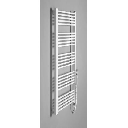 Sapho - Sèche-serviettes électrique METRO-E 500 W/230 V 50 x 134 cm blanc