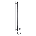 Sapho - Sèche-serviettes électrique PAPINADO 40 W 120 x 11 cm, chromé brillant