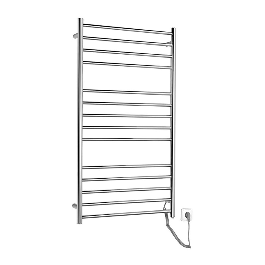 Sapho - Sèche-serviettes électrique REDONDO 130W/230V 63 x 116 cm chrome brillant