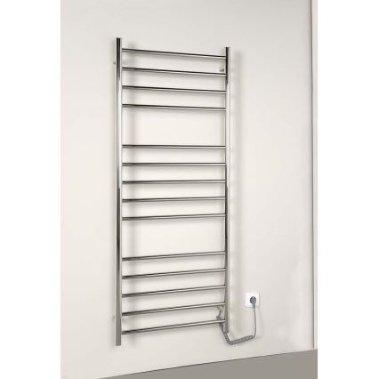 Sapho - Sèche-serviettes électrique REDONDO 130W/230V 63 x 116 cm chrome brillant