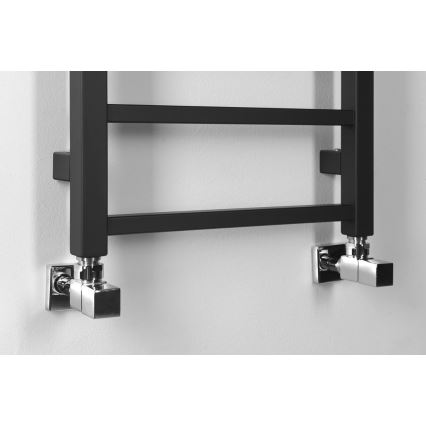 Sapho - Sèche-serviettes METRO DOS 114x40 cm noir mat