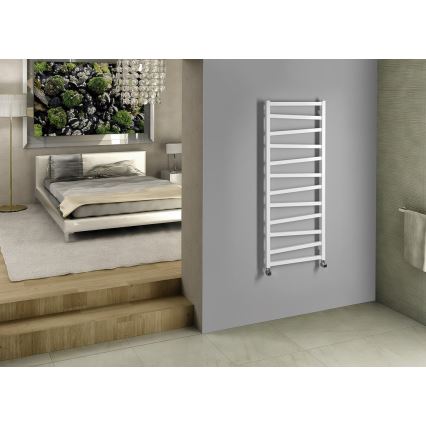 Sapho - Sèche-serviettes ZIG 490W/230V 50x133 cm blanc