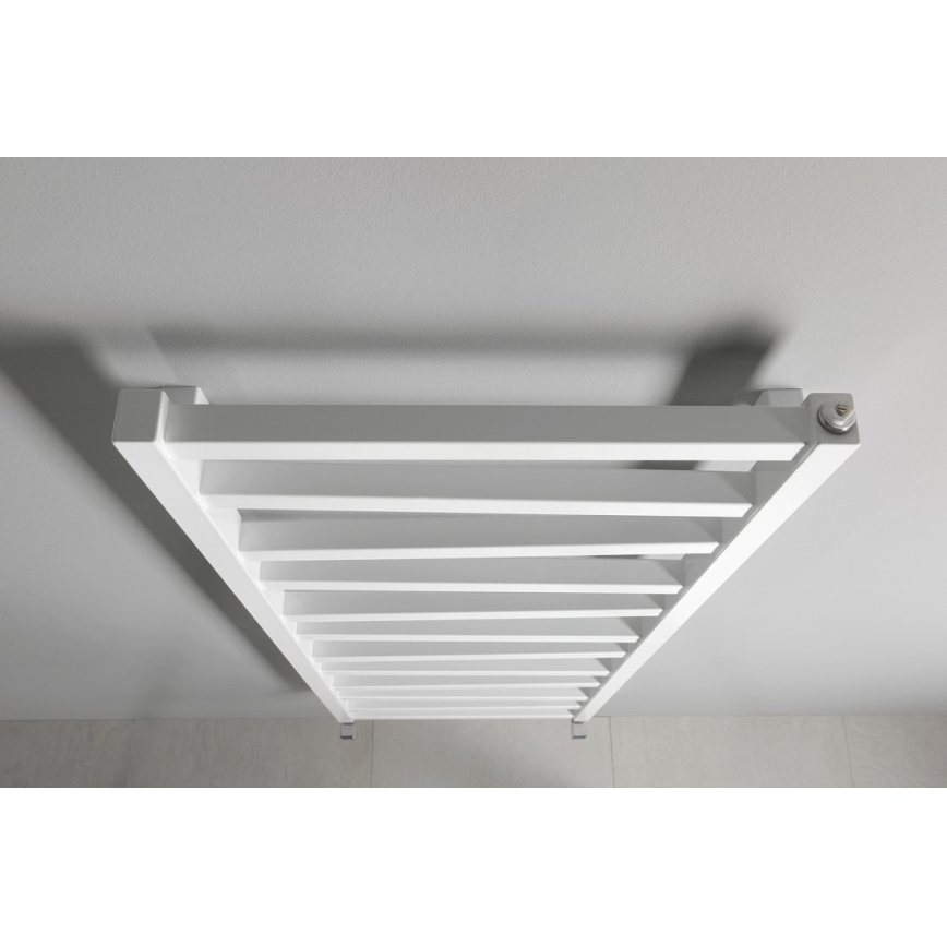 Sapho - Sèche-serviettes ZIG 490W/230V 50x133 cm blanc