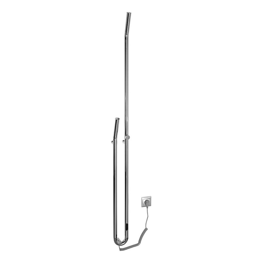 Sapho - Séchoir électrique pour serviettes avec un minuteur DUOPASSO 45W/230V 170 cm chrome brillant