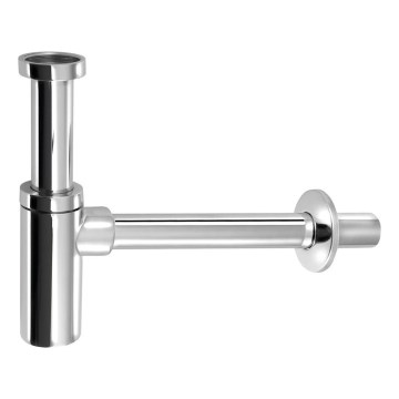 Sapho - Siphon de lavabo chrome brillant
