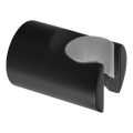 Sapho - Support de douche fixe rond/mat noir