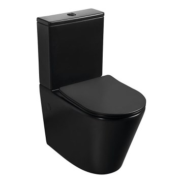 Sapho - WC combiné PACO céramique/noire