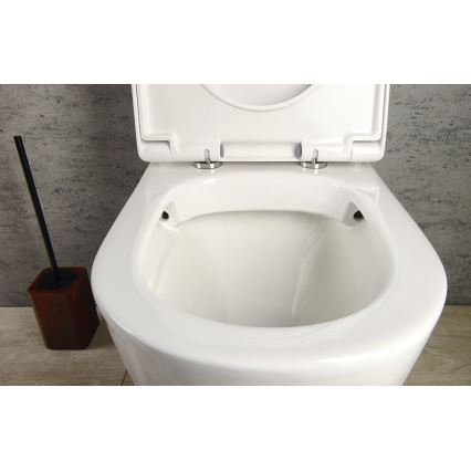 Sapho - WC combiné TURKU évacuation basse/arrière céramique/blanc