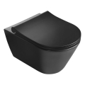 Sapho - WC suspendu AVVA céramique/noir
