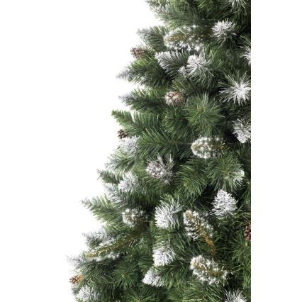 Sapin de Noël CRISTAL SILVER 220 cm pin