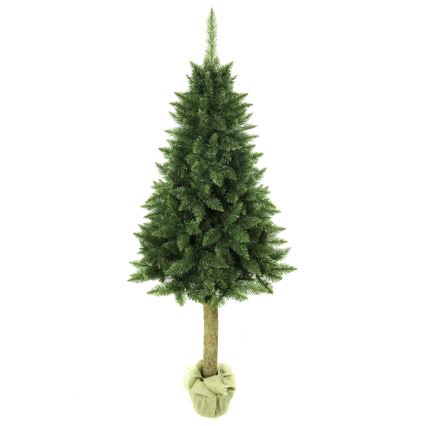 Sapin de noël sur un tronc 180 cm