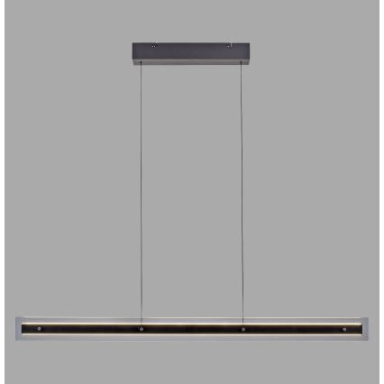Schöner Wohnen 11316-18 - Suspension LED dimmable sur câble LENA LED/32W/230V 105 cm noir