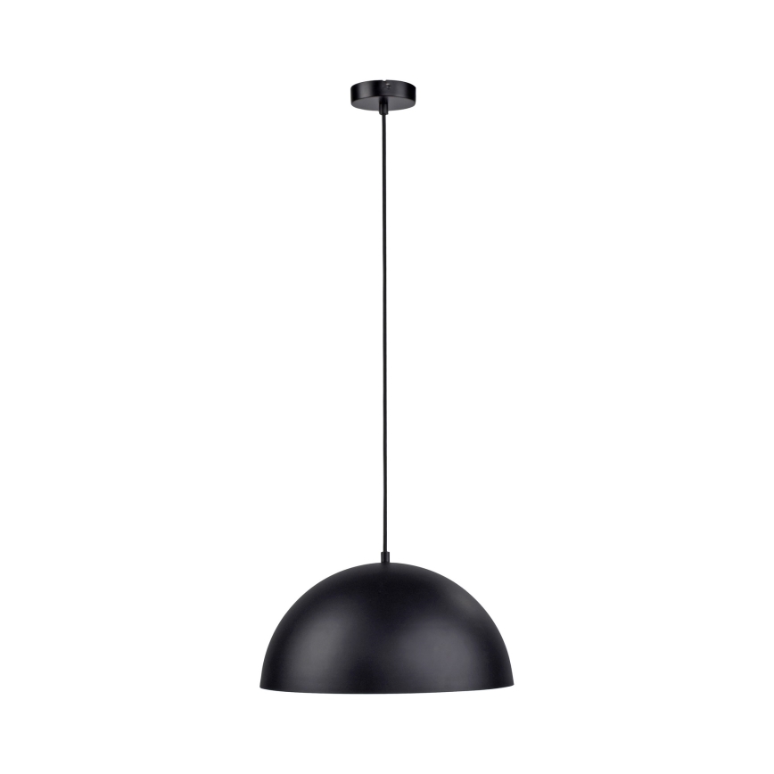 Schöner Wohnen 11728-18 - Suspension sur câble ALI 1xE27/25W/230V Ø 38 cm, noire