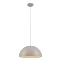 Schöner Wohnen 11728-39 - Suspension sur câble ALI 1xE27/25W/230V, Ø 38 cm, gris