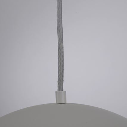 Schöner Wohnen 11728-39 - Suspension sur câble ALI 1xE27/25W/230V, Ø 38 cm, gris