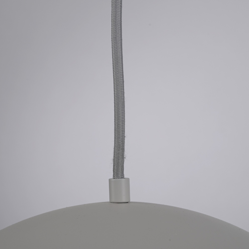 Schöner Wohnen 11728-39 - Suspension sur câble ALI 1xE27/25W/230V, Ø 38 cm, gris