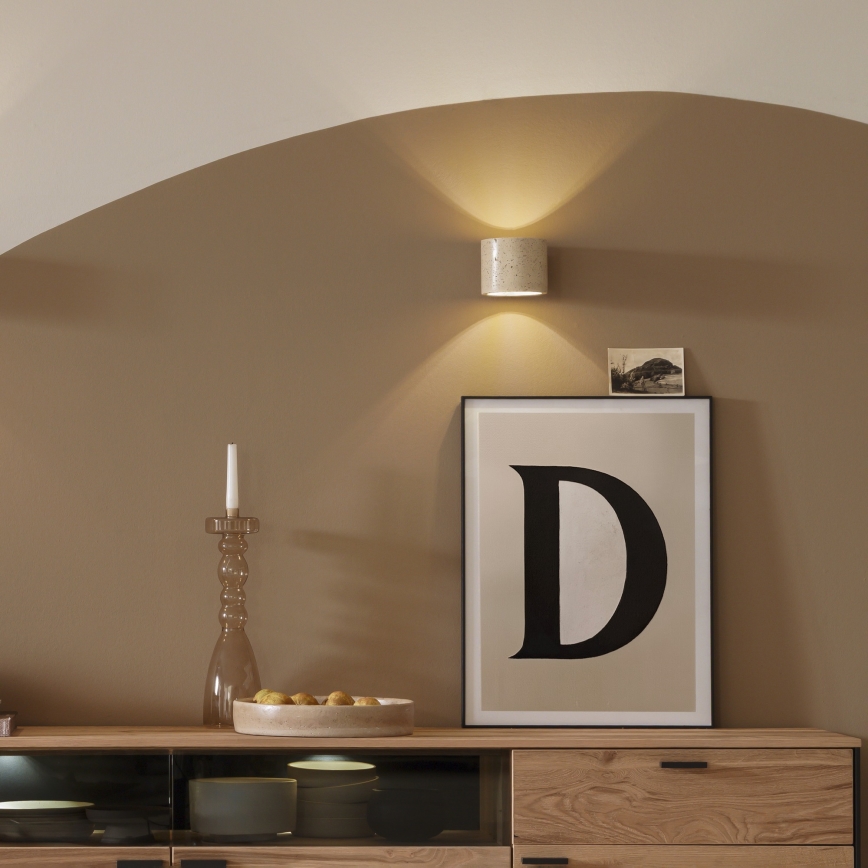 Schöner Wohnen 12542-42 - Applique murale TRAVENTA 1xG9/10W/230V béton