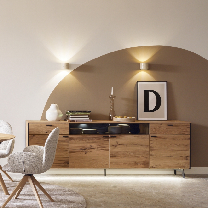 Schöner Wohnen 12542-42 - Applique murale TRAVENTA 1xG9/10W/230V béton