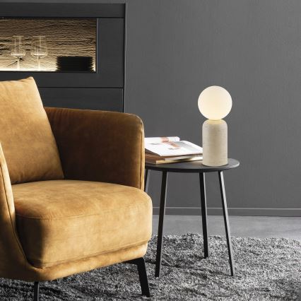 Schöner Wohnen 12543-42 - Lampe de table TRAVENTA 1xG9/10W/230V béton