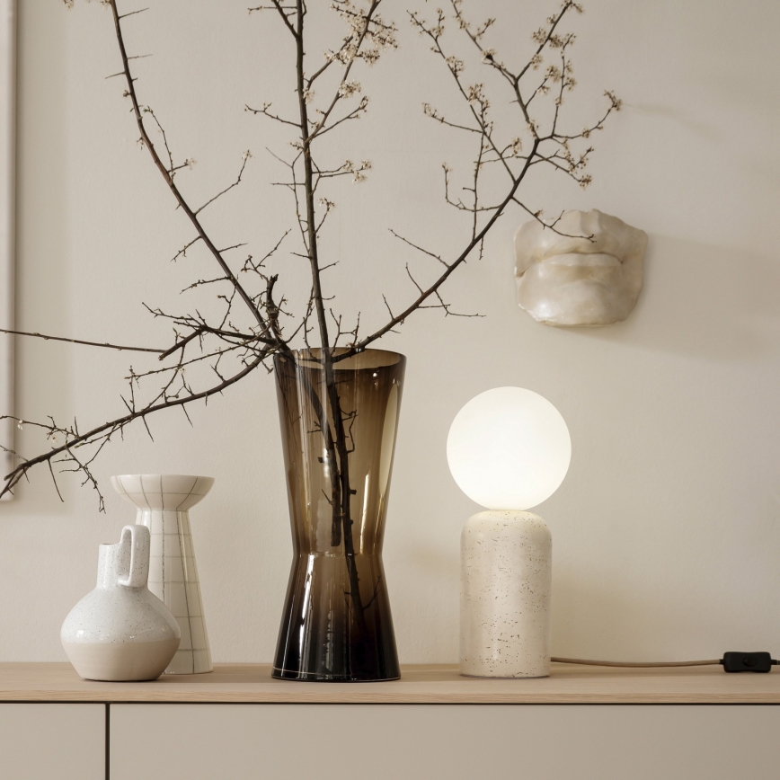 Schöner Wohnen 12543-42 - Lampe de table TRAVENTA 1xG9/10W/230V béton