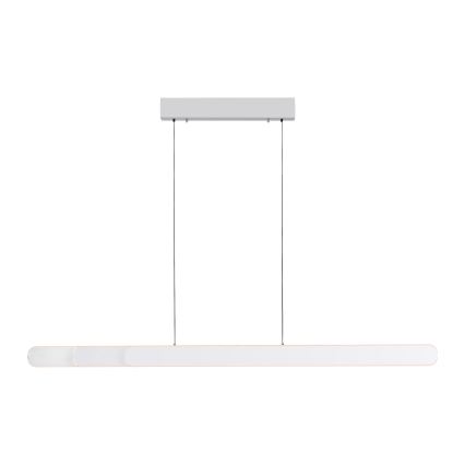 Schöner Wohnen 12577-16 - Suspension LED dimmable sur câble ADRIANA ROUND 2xLED/24W/230V 2700/3000/3500/4000/5000K 160 cm blanc