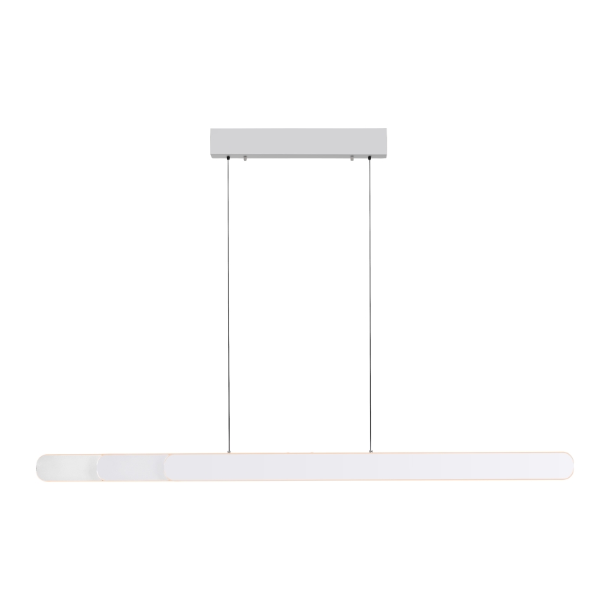Schöner Wohnen 12577-16 - Suspension LED dimmable sur câble ADRIANA ROUND 2xLED/24W/230V 2700/3000/3500/4000/5000K 160 cm blanc